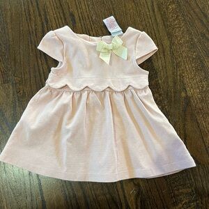 Tahari Blush with Bow Pink Girls Toddler Shirt Top perfect for the Spring